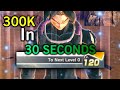The ABSOLUTE FASTEST Way To LVL 120! (300k EXP) In 30 SECONDS! || Dragon Ball Xenoverse 2