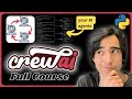 CrewAI Step-by-Step | Complete Course for Beginners