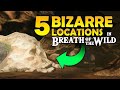 5 BIZARRE Locations in Zelda Breath of the Wild! (ft. Zeltik)