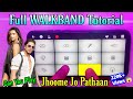 Jhoome Jo Pathaan Song Full WALKBAND Tutorial | Instrumental Ringtone