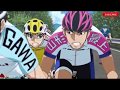 Onoda swallowed by the pack, Hill Climb battle Manami vs Teshima | Yowamushi Pedal Season 3