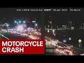 Surprise, AZ motorcycle crash backs up traffic