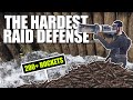 THE HARDEST [20vs1] RAID DEFENSE IN MY 15000+ HOURS of RUST | Solo Rust (4 of 4)