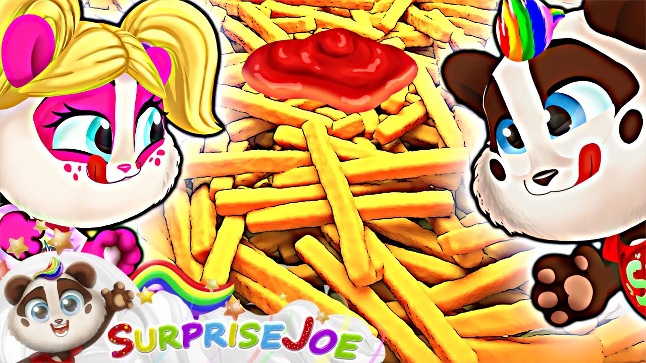 Why Eating Fries Every Day Isn’t Healthy | Panda Bo’s Fun Nursery Rhymes & Songs for Kids