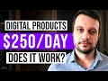 5 Best Digital Products To Sell Online in 2024! | $250/day