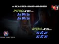 Aa Bhi Ja Aa Bhi Ja Karaoke With Scrolling Lyrics Eng. & हिंदी