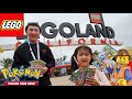 WE OPEN POKEMON CARDS IN SPACE AND INSIDE LEGOLAND THEME PARK!