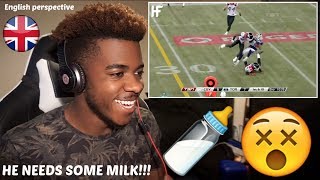 BIGGEST (AMERICAN) FOOTBALL HITS EVER 🤕🏈 | Reaction