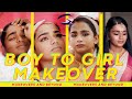 Male to Female Transformation | Boy to Girl Makeover | Makeup of Boy