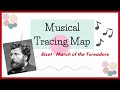Musical Tracing Map - Bizet March of the Toreadors Song Map