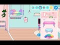 Decorating the rainbow apartment//bedroom 2//#pinky_playzroblox