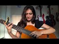 Raata Lambiya (Shershaah)  - Fingerstyle cover | Mihika Sansare