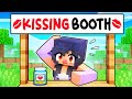 Opening a KISSING BOOTH in Minecraft!