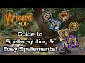Wizard101 - Spellwrighting Guide & Spellement Farming Tips!