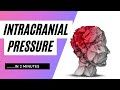 Intracranial Pressure in 2 minutes