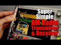 Building a Super Simple AM Radio Transmitter & Receiver! Keeping Wireless Audio Communication easy!