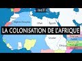 La colonisation de l'Afrique - Résumé sur cartes