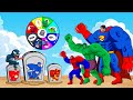 Rescue SUPERHEROES TEAM HULK & BABY VENOM MONTER |  Who Is The King Of Super Heroes ?