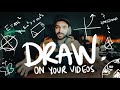 How I WRITE ON TOP of My Videos using the iPad - Tutorial