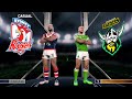 Rugby League Live 4 - Sydney Roosters vs Canberra Raiders - PS4 Gameplay
