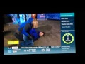 Stephanie Abrams knees Mike Bettes in the groin on the Weather Channel