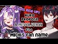Kuro proposed a revolution for Michi’s fanname