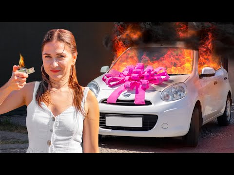 Girl vs Car Who Will Win 12 Funny Situations
