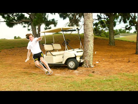 Crashing Golf Carts 
