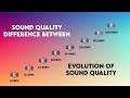 SOUND QUALITY DIFFERENCE | EVOLUTION OF SOUND QUALITY