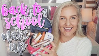 NATURAL DRUGSTORE MAKEUP TUTORIAL FOR BACK TO SCHOOL || Kellyprepster