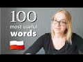 100 most useful Polish words