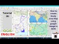 How to Create Study Area Map Using Google Earth or ESRI Image in QGIS