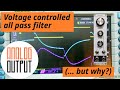 Voltage controlled all pass filter
