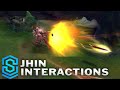 Jhin Special Interactions