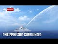 How a Philippine coastguard ship ended up being surrounded by 12 Chinese vessels