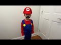 Honest review of Super Mario Costume for my 5 yr old