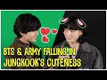 BTS & ARMY Falling In JUNGKOOK's Cuteness