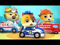 Baby Learns about Vehicles | Police Car | Colors Song | Kids Song | MeowMi Family Show