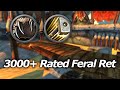 Rank 1 Feral Ret (3000+ Rating) | WotLK Classic arena