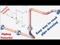 How to read piping Isometric drawing? Piping Isometric Drawing