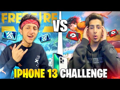 IPhone 13 Challenge With My Brother😍 Craftland Custom 1 vs 1 Best Gameplay Garena Free Fire