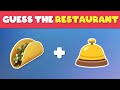 Can you guess the Fast Food Restaurant by Emoji? 🍔 | OCEAN QUIZ