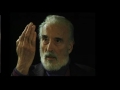 Very good advice by Christopher Lee - not only for actors