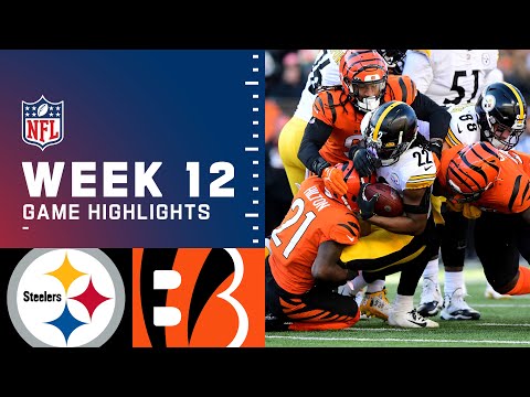 Steelers vs. Bengals Week 12 Highlights NFL 2021