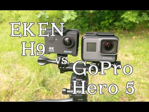 EKEN H9r GoPro Hero 5 Black Comparison Which one is better Round 1 