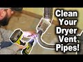 How to SUPER CLEAN Your Dryer and Dryer Vents!
