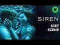 Siren Season 3, Episode 7 | Ben & Ryn Share An Intimate Moment Underwater | Freeform