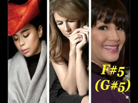 Download SophiaSusan huang (黄绮珊)VS Celine Dion VS Regine Velasquez C3-C6 free