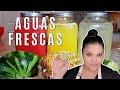 AGUAS FRESCAS | Fresh Watermelon Drink | Fresh Pineapple Drink Recipe | Summer Drinks