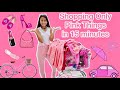 Shopping Only Pink Colour Things In 15 minutes Challenge || aman dancer real